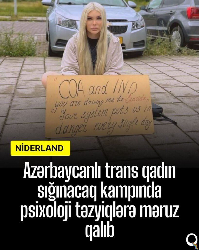 Niderlandda yaşayan trans qadın Anna hüquqi problemlə üzləşib