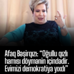 LGBTQ+ haqları Afaq Bəşirqızının hədəfində: “Nə qadındır, nə kişi”