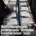 Berlində Fidan Axundovanın “Barmaqlıqlar Arxasındakı Qadınlar” sərgisi keçirilib