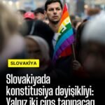 Slovakiyada konstitusiya dəyişikliyi: Yalnız iki cins tanınacaq