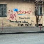Tiflis küçələrindən şüarlar: Əvəz Hafizlini xatırlayırıq