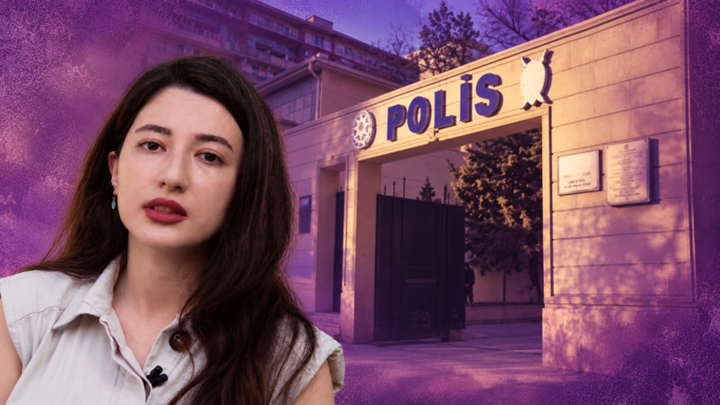Qadın fəal Sara Rəhimova polis bölməsində cinsi qısnamaya məruz qaldığını deyir